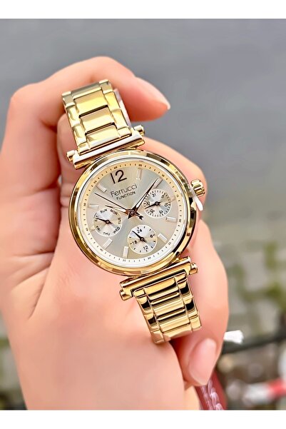 Ferrucci Women's Wristwatch New Model Steel Band Waterproof Function 2 Years ...