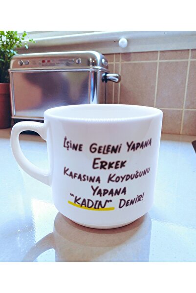 Komik Yazılı Seramik Kupa Bardak - Hediyelik Seramik Kahve Çay Fİncanı Kupa Mug