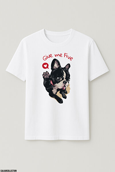 CALKARCOLLECTION Unisex Oversized Dog Lover Club Tshirt