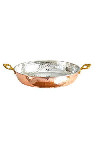 modabakir مقلاة بيض نحاسية 24 سم