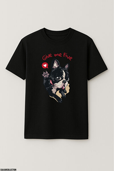 CALKARCOLLECTION Unisex Oversized Dog Lover Club Tshirt