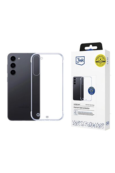 3MK Carcasă transparentă de doar 20 g pentru Galaxy S23 Plus