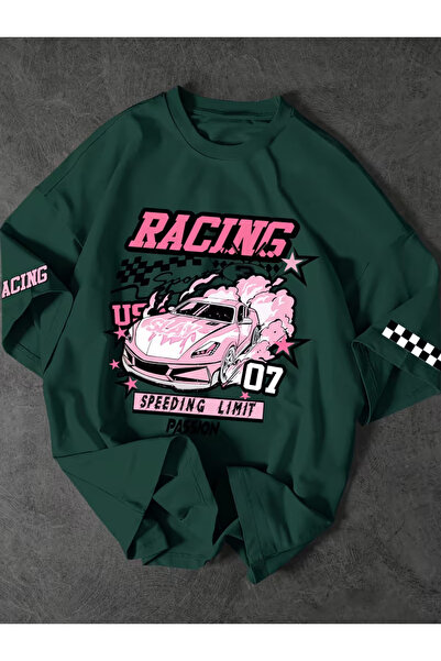 COMANCHERO Μπλουζάκι Unisex Racing με γραφικό σχέδιο και στάμπα, σε μεγάλο μέ...