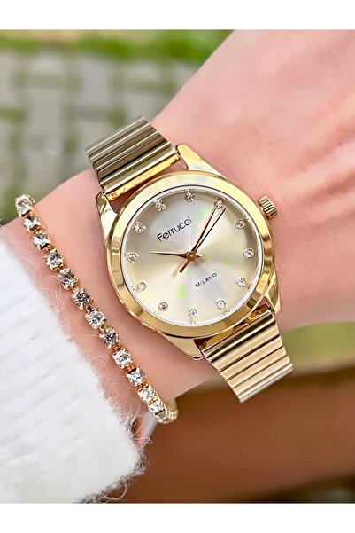 Ferrucci Women's Wristwatch New Model Steel Band Waterproof Milano 2 Years Wa...