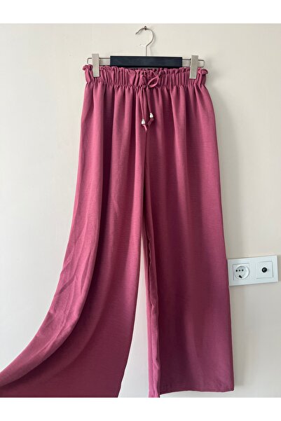 Trend Marfa Buy Elastic Waist Ayrobin Fabric Pants