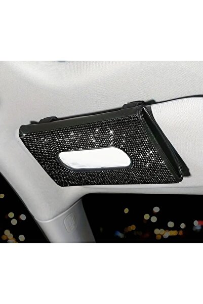 Clear Pink Araba taşlı peçetelik