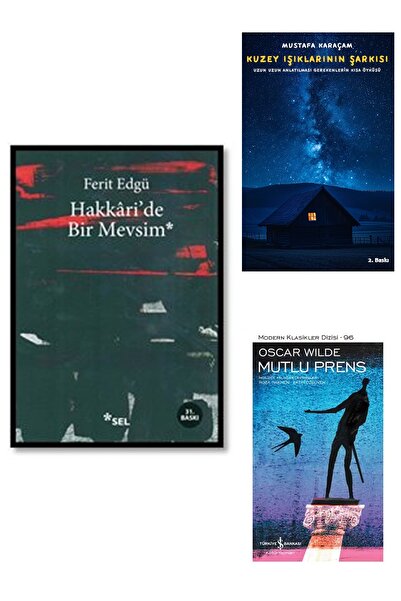 TÜRKİYE İŞ BANKASI KÜLTÜR YAYINLARI Hakkari'de Bir Mevsim - Ferit Edgü + Kuze...