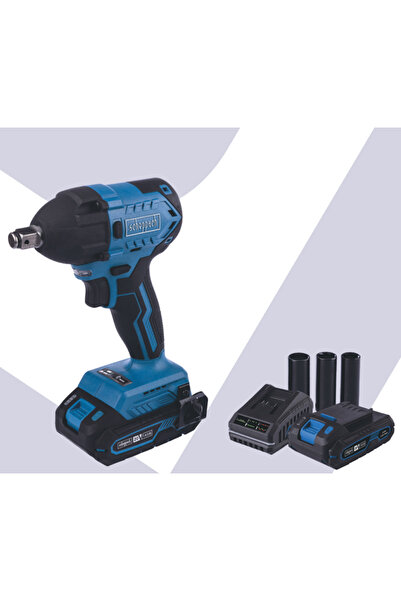 Scheppach BC-IW350 2*2Ah Akülü Darbeli Somun Sıkma