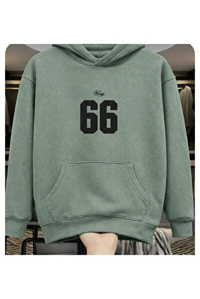 COHERENT Hanorac unisex pentru bărbați/femei KINGE66, colorat, cu imprimeu pe...