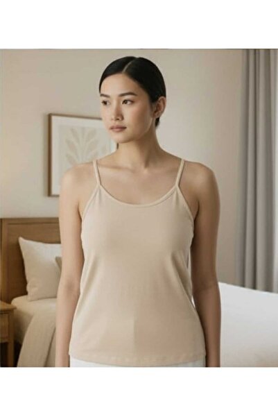 B'YOU life Women's Bamboo Rope Strap Tank Top Breathable Fabric 3-Piece