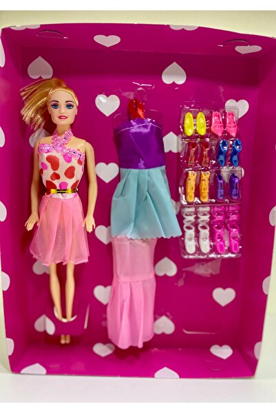 DF ToyShop AYAKKABILI VE ELBİSELİ TEKLİ BEBEĞİM