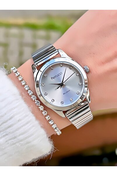 Ferrucci Women's Wristwatch New Model Steel Band Waterproof Milano 2 Years Wa...
