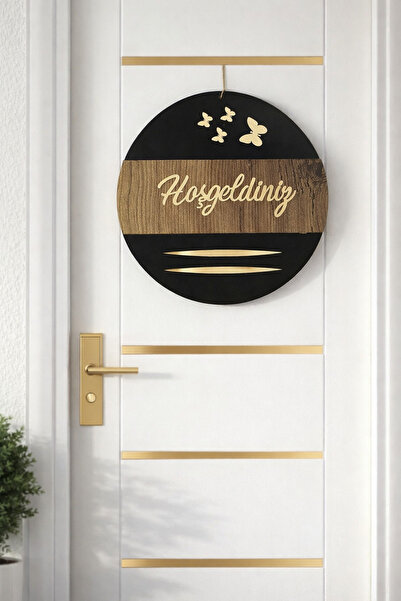 yucisaatleri The Door Decoration Is Stylish and Simple, 30 cm in Size. No. 17.