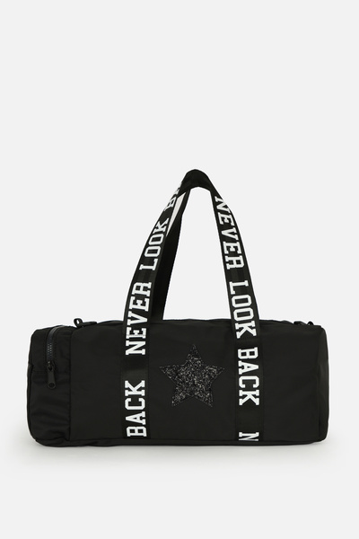 ICONE BAG حقيبة رياضية بناتي مطبوعة بنجوم، حقيبة رياضية منقوشة، حقيبة رياضية ...