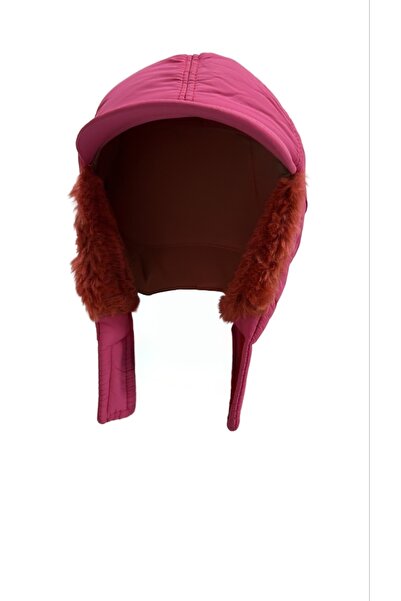 OEM Pink fur hat for winter