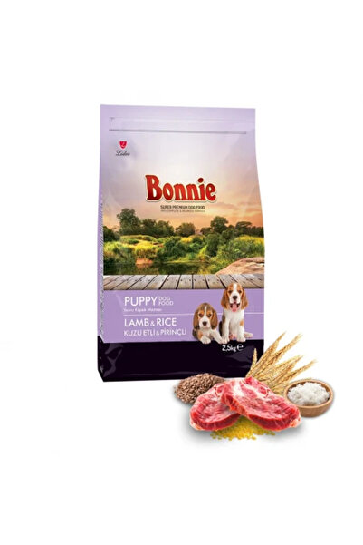 Bonnie Kuzu Etli Yavru Köpek Maması 2,5 Kg