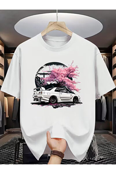 COMANCHERO Tricou oversize unisex cu imprimeu graffiti auto