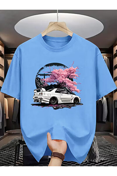 COMANCHERO Tricou oversize unisex cu imprimeu graffiti auto
