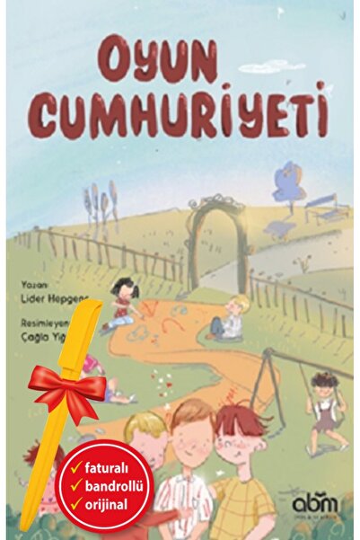 Abm Yayınevi Alfa Kalem+Oyun Cumhuriyeti (Lider Hepgenç) YENİ Çocuk Edebiyatı...