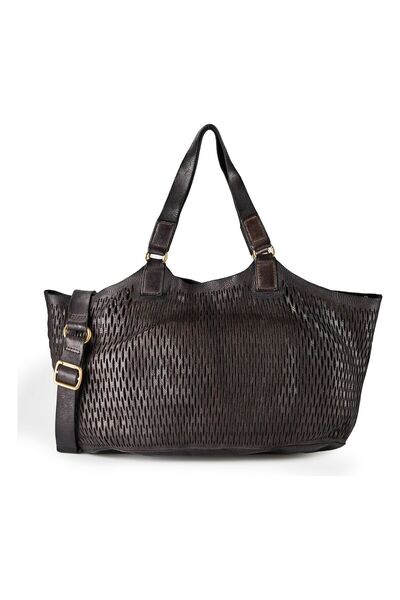 Campomaggi Cosima Schultertasche Leder 38 cm