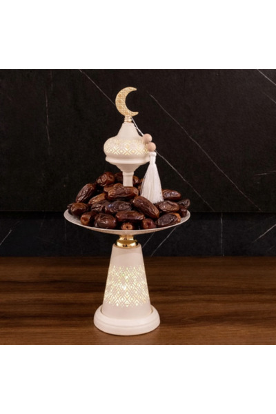 Generic Ramadan serving stand with lights