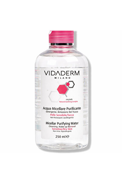 Vidaderm Micellar Purifying Water for Sensitive/Dry Skin (250 ml)