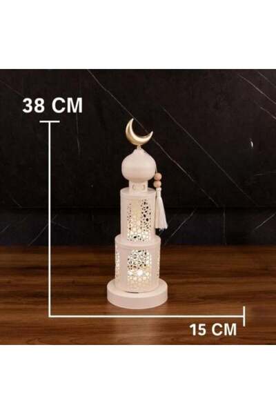Generic Illuminated lanterns with an elegant design add to the spirit of Rama...