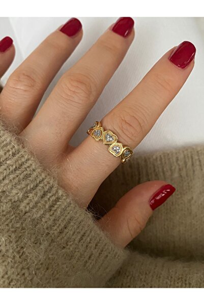 Pinery Jewels إصدار محدود - خاتم نسائي من حجر الزركون مع تعديل من الأسفل