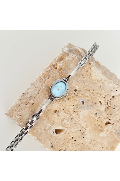Vesce Atelier Sima Silver Watch Blue