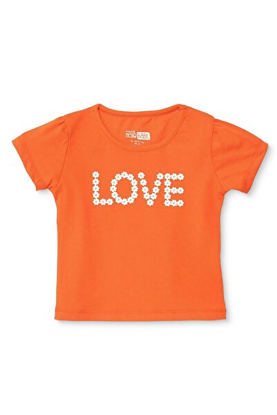 ebebek Hello Baby HelloBaby HelloBaby Kız Bebek Tshirt Bisiklet Yaka Kısa Kol