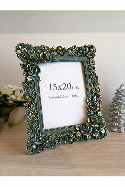 Hanlar Home Decorative Rose Motif Gülşah Frame 15X20 cm