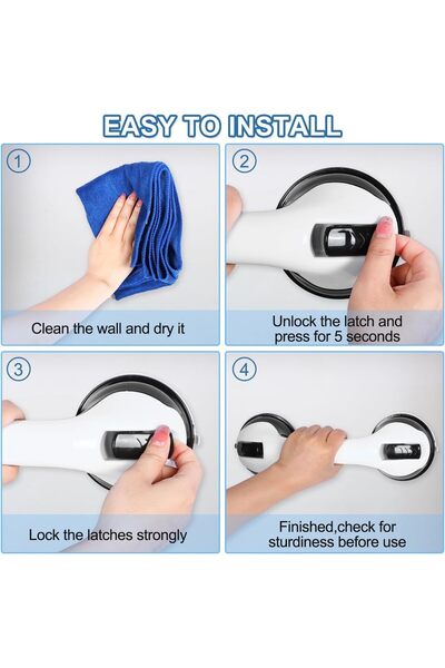 Generic Grab Bars for Bathtubs and Showers