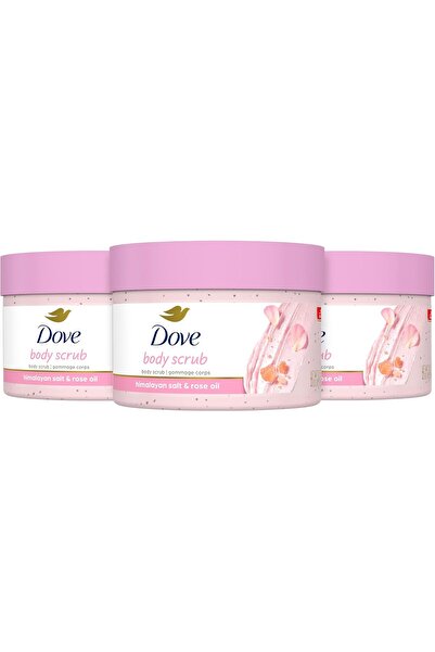 CXFXC Scrub with Himalayan Salt and Rose Oil pack of 3