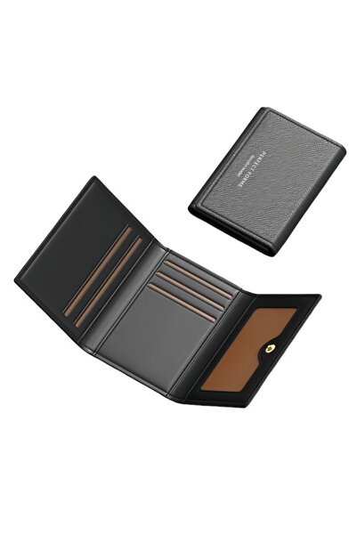 CHU DAI Leather Trifold Wallet for Men - RFID Wallets Slim 7 Holder 1 ID Comp...