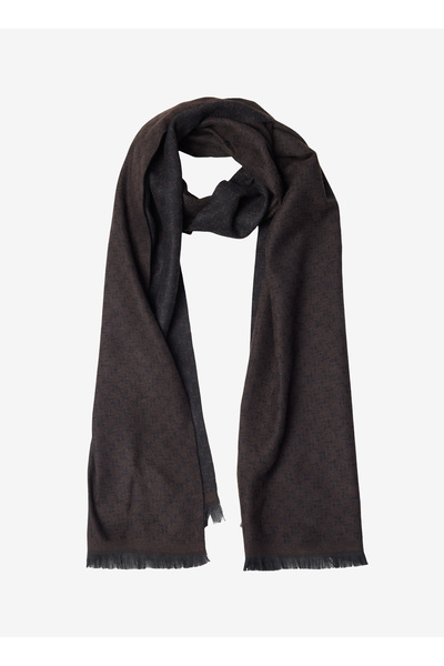 ALTINYILDIZ CLASSICS Siyah - Kahve Erkek Atkı ACE282610006_KSY