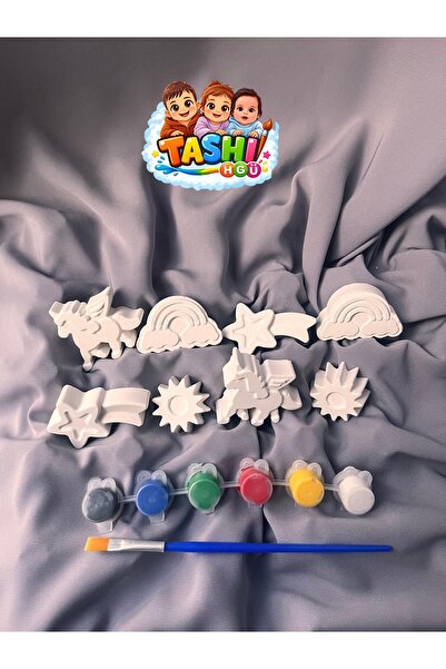 TASHI ART TASHI Masal Dünyası Taş Boyama Seçimli Set-Çocuklar İçin Eğitici Ak...