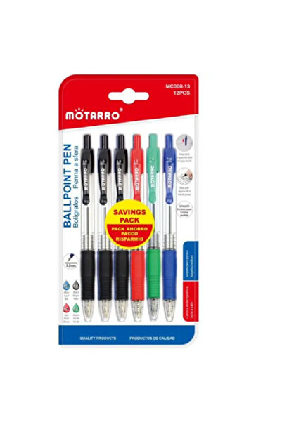 MOTARRO قلم حبر جاف فاخر MC008-13 | حبر أزرق سلس التدفق | قلم كتابة متين للمك...