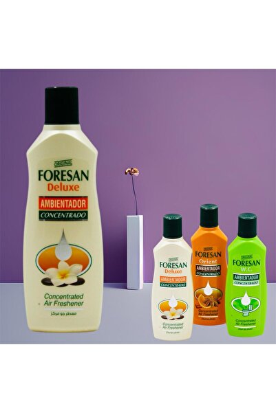Foresan معطر جو فاخر أبيض، يزيل الروائح الكريهة، ينعش الجو، عطر يدوم طويلاً، ...