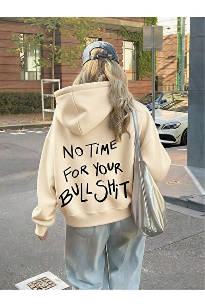 DAXİS Sportwear Company Hanorac cu glugă și imprimeu pe spate pentru femei