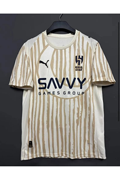 NO N4ME تيشيرت الهلال-كاس العالم نسخة الجماهير 2025 - الذهبي