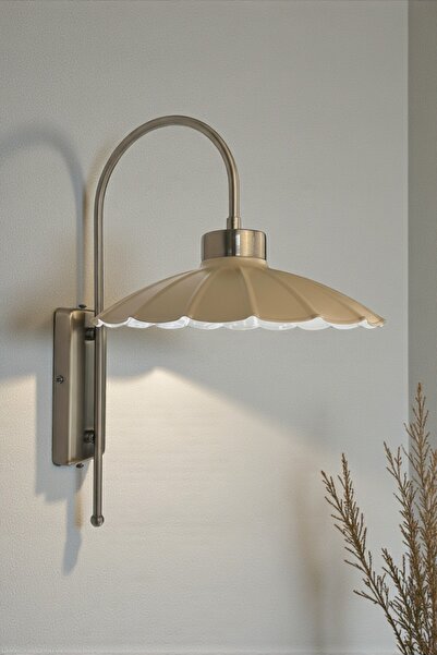 Bamyum Risso Beige Single Sconce Living Room Kitchen Hallway Cafe Boutique La...