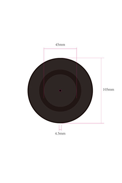 Choice1 round 10.5cm 10.5cm black Vinyl Record Coaster Record Decorative Wall...