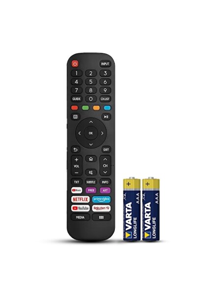 temix Compatible remote control Hisense, EN2G30H, 43AE7100F, 50A7100F, 55A730...