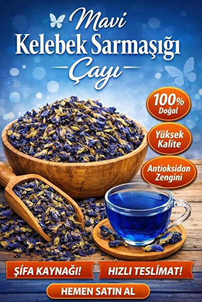Diyet AVM Mavi Kelebek Sarmaşığı Çiçeği Çayı – 20 GR