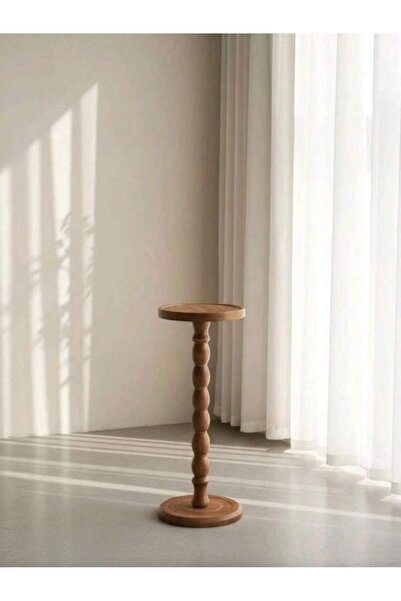 Mtanvxay طاولة جانبية خشبية صغيرة متعددة الاستخدامات لغرفة المعيشة، الأريكة، ...