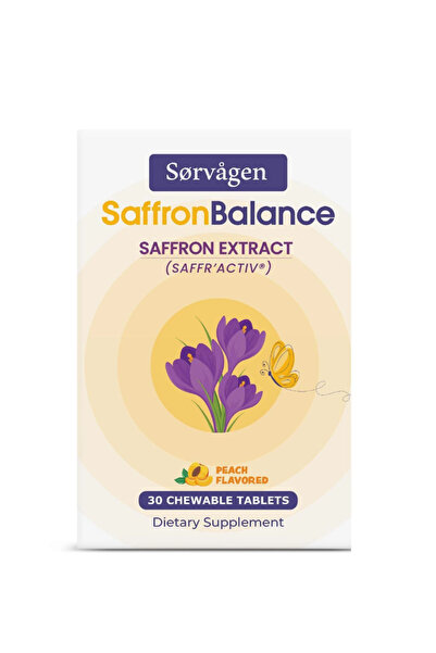 Sorvagen SaffronBalance Safran 30 Çiğneme Tableti