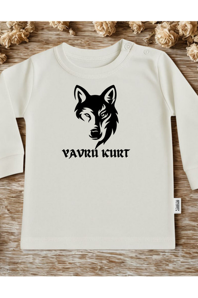 lupi Baby Wolf Onesie