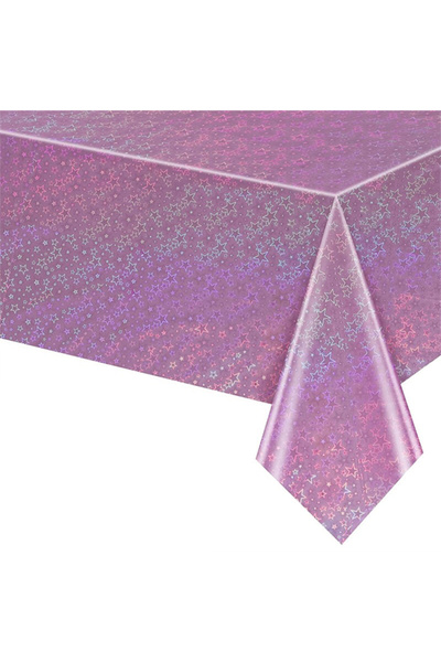 Generic عبوتان من مفارش المائدة اللامعة ذات النجوم المتلألئة، مقاس 54 × 108 ب...