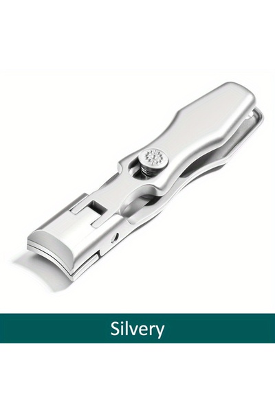 Choice1 Silvery nail clippe 1/2pcs Durable Stainless Steel Nail Clippers Prof...