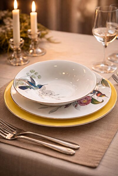 Mikasa Moor Birds And Flowers 74 Parça Yemek Seti